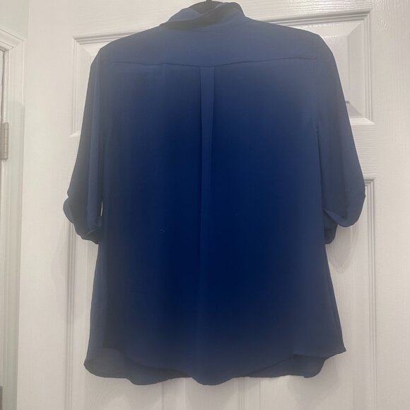 Royal Blue Banana Republic Heritage Button Down Size L - Picture 5 of 6